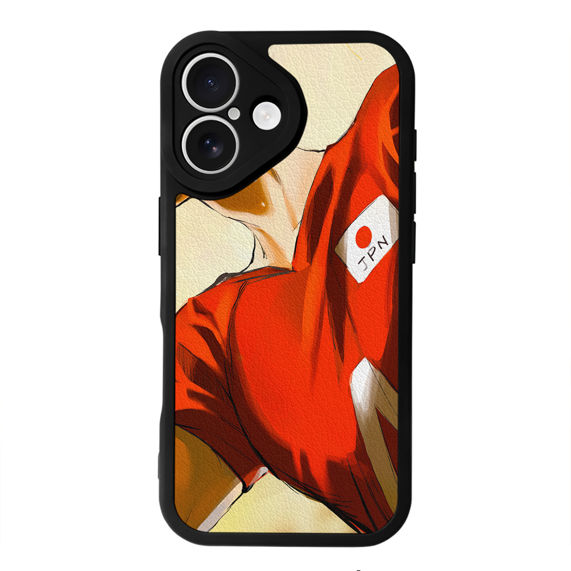 （画像用） ハイキュー!! Haikyu!! 【iPhone 16シリーズ対応】シリコンスマホケース（レザー調） 材質：シリコン